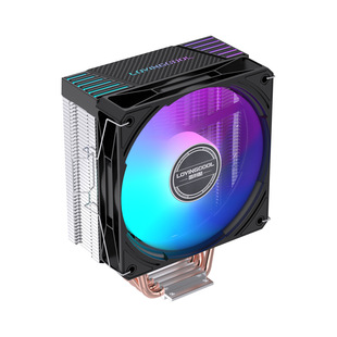 Cpu Cooler 12cm Tower Type Four Copper Pipes Desktop Computer Argb Cooling Fan Ultra-Quiet Universal for All Platforms