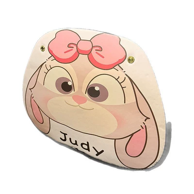 Back Anti-Fouling Pad Cartoon Protective — Chair back anti-kick pad