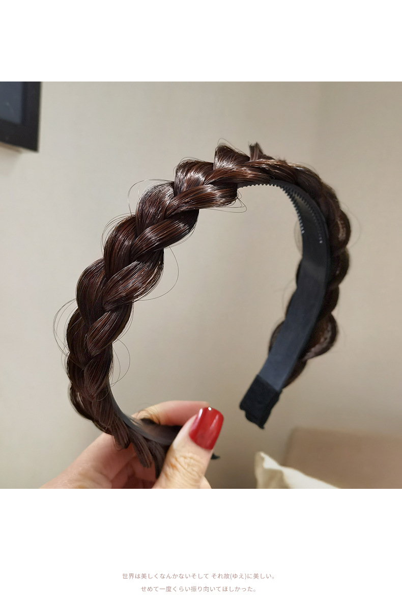 168g Weight Hair Band Hair Accessories Type 1 Piece Quantity Holiday Occasion Synthetics Material Solid Color Pattern Women'S Gender Fashion Style Fashion Solid Color Synthetics Hair Band 1 Piece 7