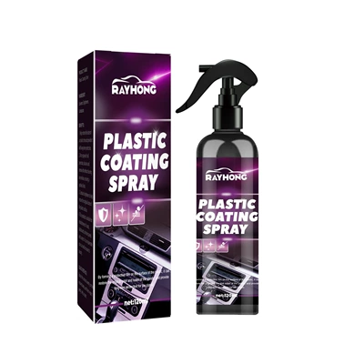 Rayhong Car Plastic Spray Car Interior Seat Dashboard Cleaning and Refurbishment Cleaner (Cleaning/curing agent) - 120ml