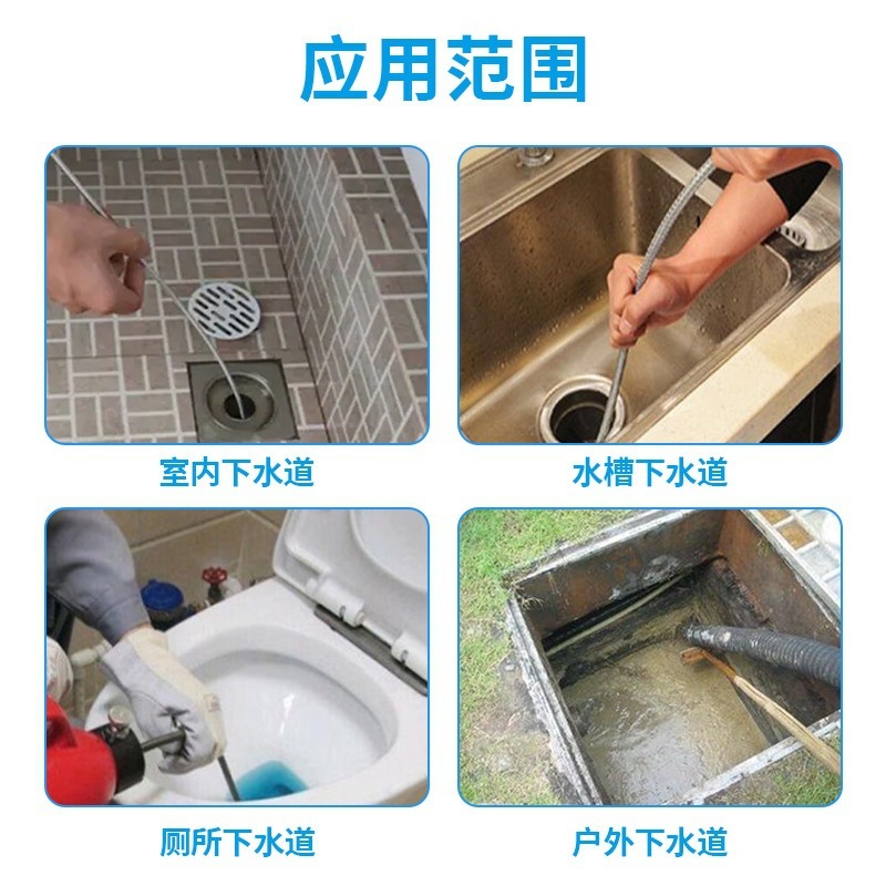 老鼠头高压喷嘴 不锈钢高压下水道疏通水老鼠喷头1/4前一后六喷嘴|undefined
