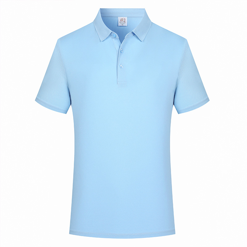 La solapa sin costura 7A antibacteriana sensación fría compañía equipo de deportes polo camiseta publicitaria ropa de trabajo camiseta personalizada