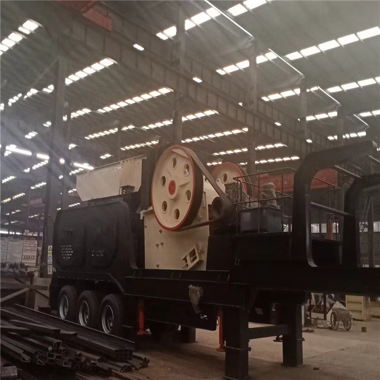 多功能大型移动破碎机环保建筑垃圾破碎站移动花岗岩制砂全套设备
