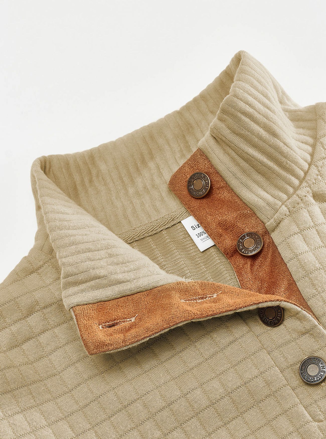 Men's Casual Stand Collar Hoodie Versatile Spring Autumn Fashion_voghion.com