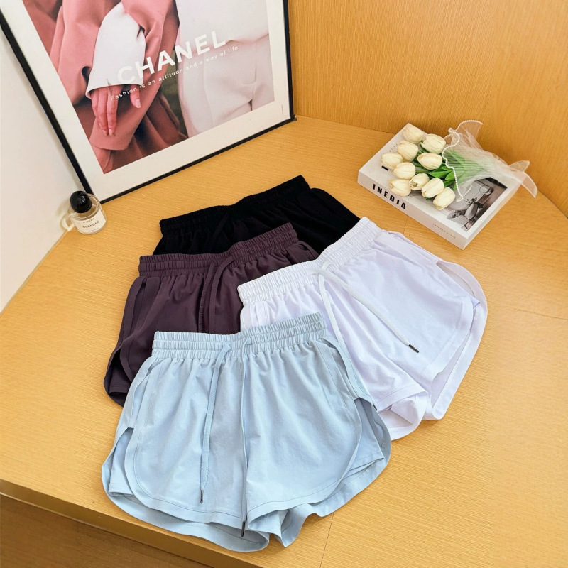 2026 Hot-Selling Summer Women's Sports Shorts Casual Loose Wide-Leg Pants High-Waisted Breathable Slimming Running Shorts