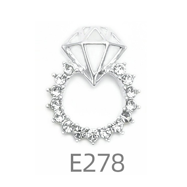 Transfronterizo europeo y americano diamante moda cartas completo diamante uñas joyería Chanel estilo dólar bolsa botella de perfume clavo Taladro