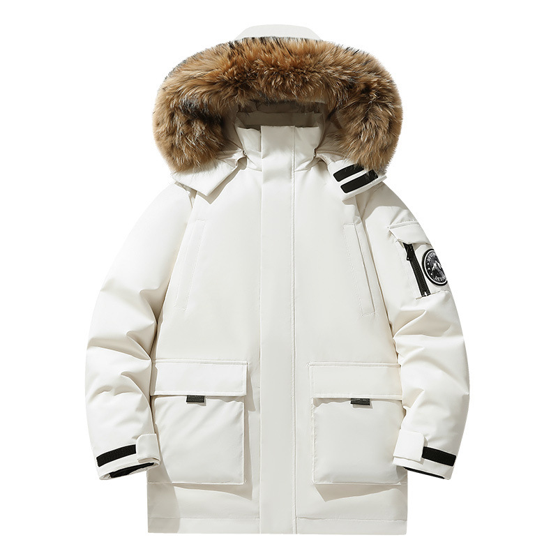 (Quality Checked) Camel Brand Same Style down Jacket for Men and Women, Couple's Cross-Border Live Streaming Hot Item, Outdoor Sports Mountain Wear