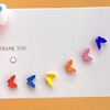 Earrings, acrylic set heart-shaped, suitable for import, 6 pair, simple and elegant design