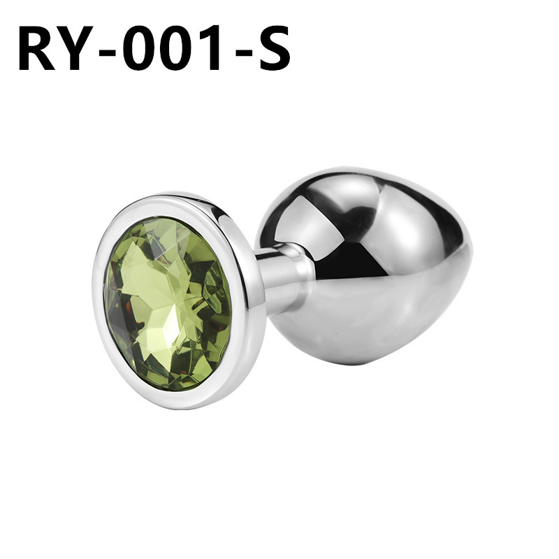 Volver corte metal anal plug adulto hombres y mujeres SM compartir masturbación clímax sexy anal plug adulto suministros pequeño mediano grande