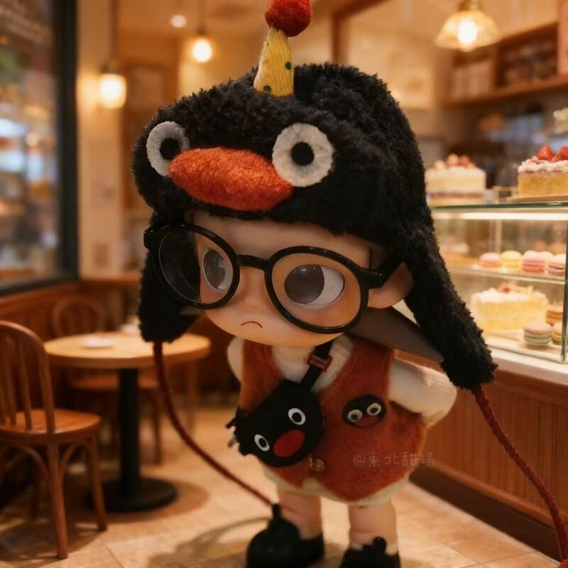 Only the Clothing: Zsiga Doll Clothes 1/8 Autumn and Winter New Style Little Penguin Orange Vest Set, Trendy Clothes for Gazi Sisters Only the Clothing: Zsiga Doll Clothes 1/8 Autumn and Winter New Style Little Penguin Orange Vest Set, Trendy Clothes for Gazi Sisters