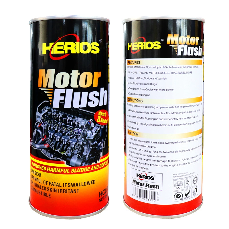 HERIOS трехминутное средство для очистки двигателя, удаления внутреннего нагара и смазки