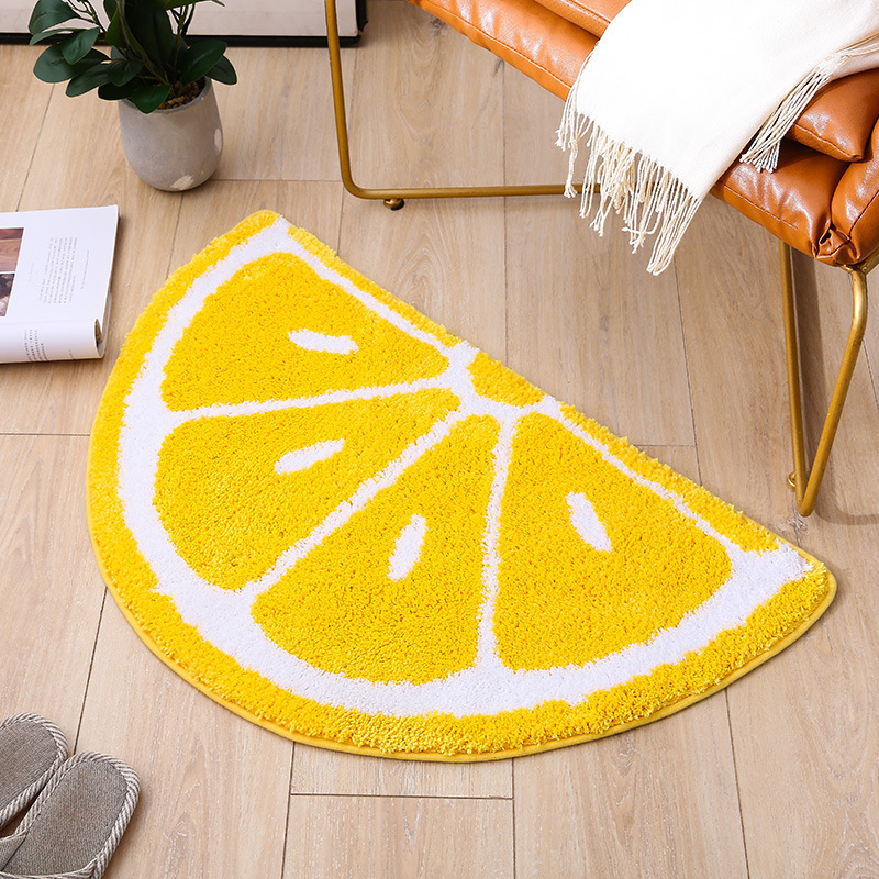 ins style household bathroom floor mat bathroom absorbent floor mat bathroom thickened non-slip cashmere-like floor mat