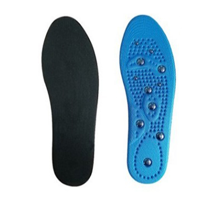Cross-border hot-selling magnetic therapy insoles, magnetic health shoe soles, memory foam elastic insoles, massage mats wholesale.