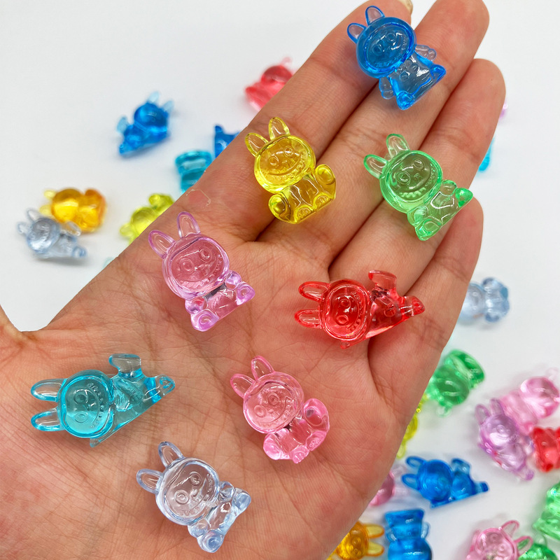 Popular Cute Mini Cute Panda Acrylic Crystal Little Cloth Ocean Animal Sea Lion Seahorse