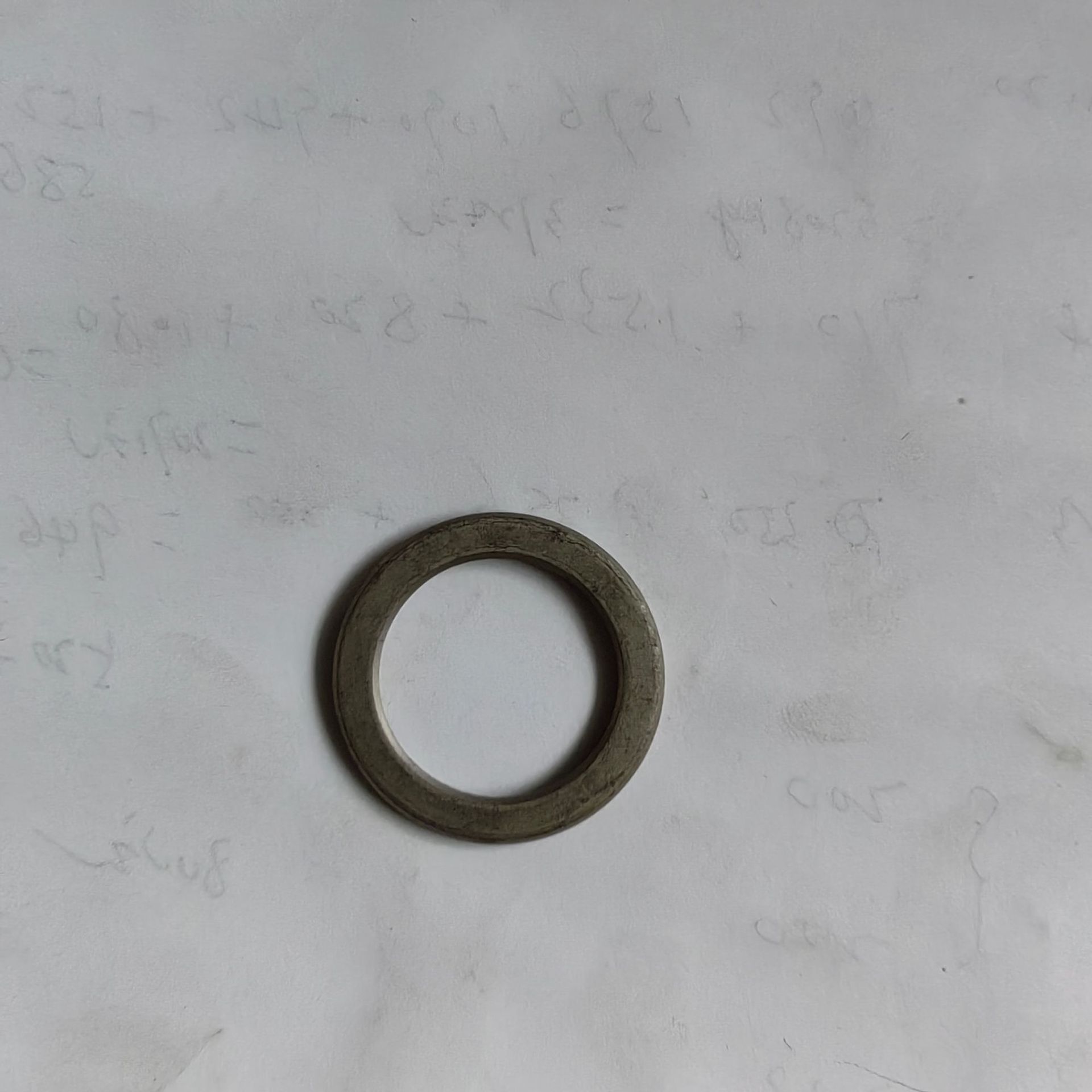 现货碳钢高强度平垫垫圈垫黑色垫片发黑加硬氮化M22镀锌8.8级