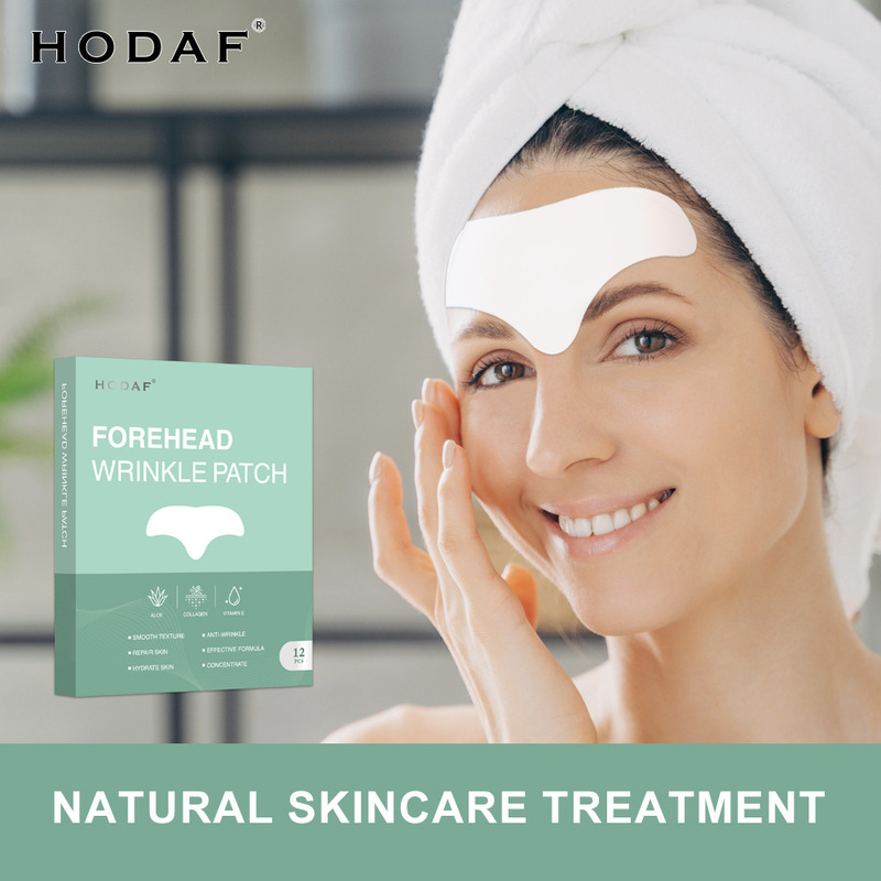 Hydrogel forehead stickers cross-border Forehead wrinkle patch forehead stickers factory processing