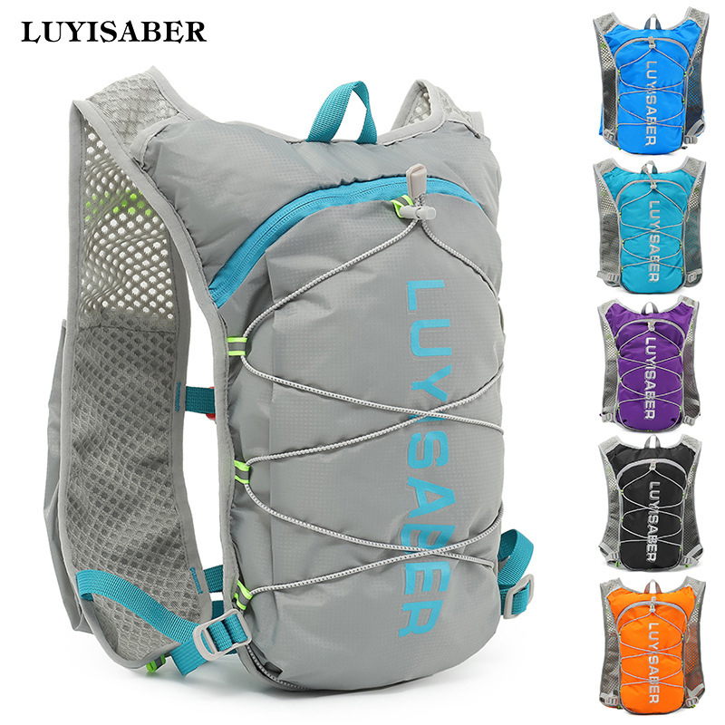 Cross-Border Lightweight Off-Road Water Bag Backpack Outdoor Hiking Men's and Women's Marathon Waterproof 5L Cycling Bag Running Vest New Cross-Border Lightweight Off-Road Water Bag Backpack Outdoor Hiking Men's and Women's Marathon Waterproof 5L Cycling Bag Running Vest New