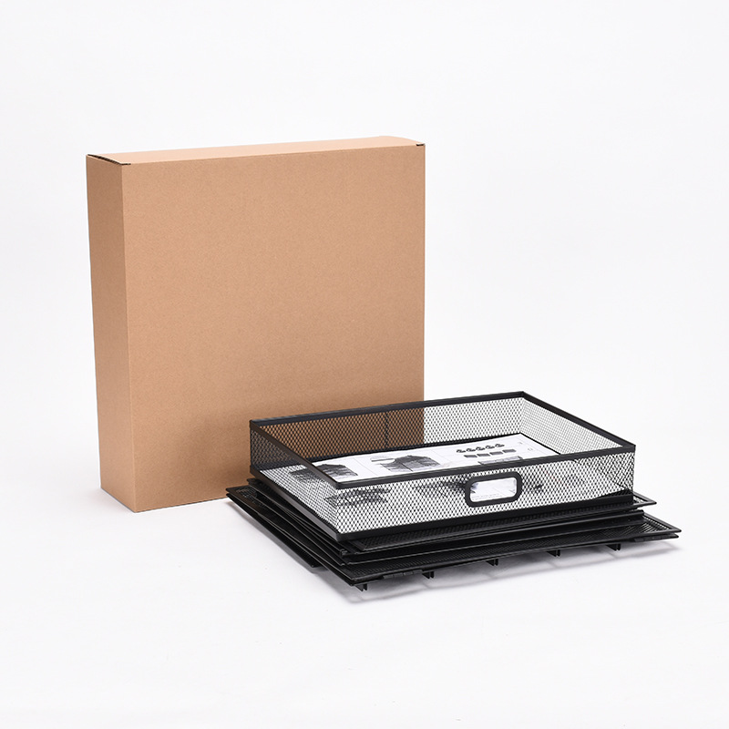 Nuevo estante de archivo de cinco capas desmontable escritorio metal multiusos almacenamiento rack oficina multi-capa almacenamiento archivo marco image 5