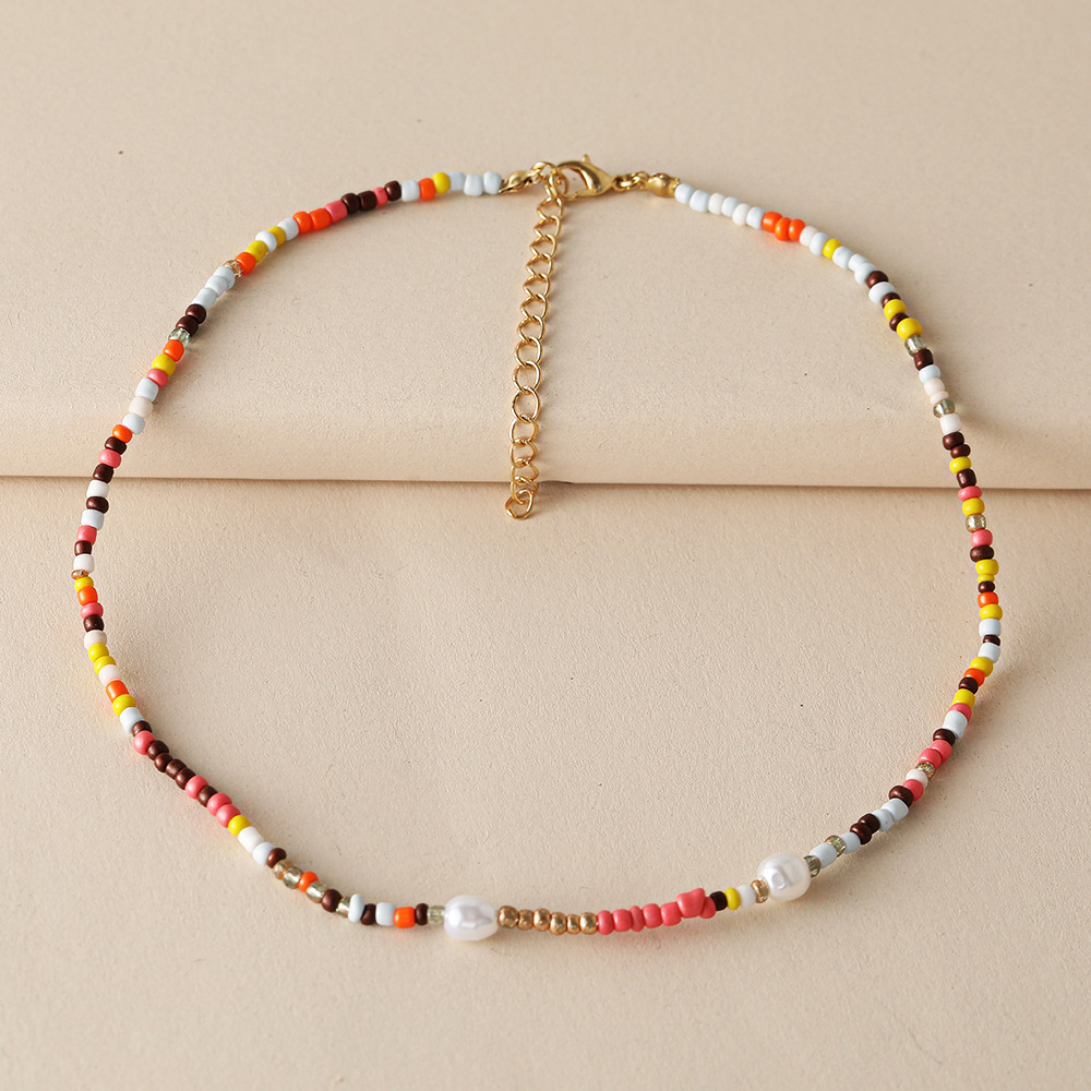 Simple Style Geometric Beaded Women's Necklace display picture 4