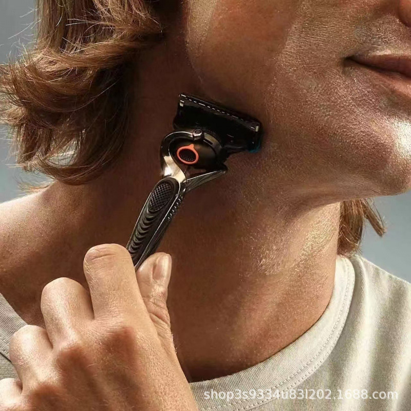 New Manual Razor, Traditional Razor, Universal Multi-Layer Stainless Steel Safety Blade Head, Blister Pack Packaging