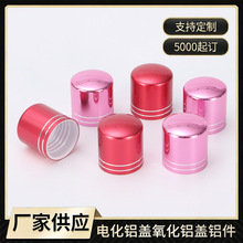 电化铝瓶盖化妆品瓶盖香水滚珠盖塑料铝盖化妆品口红包装分装瓶盖