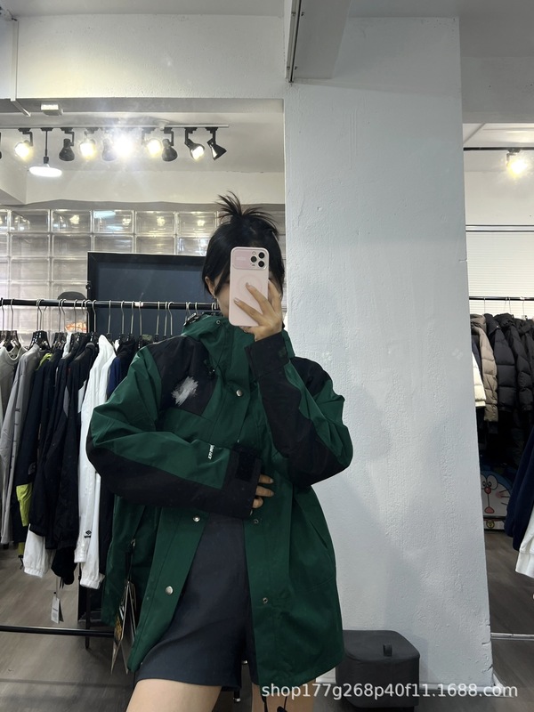 莆田1990冲锋衣美版TNF北家脸面外套男女款户外防风防水登山服潮|undefined