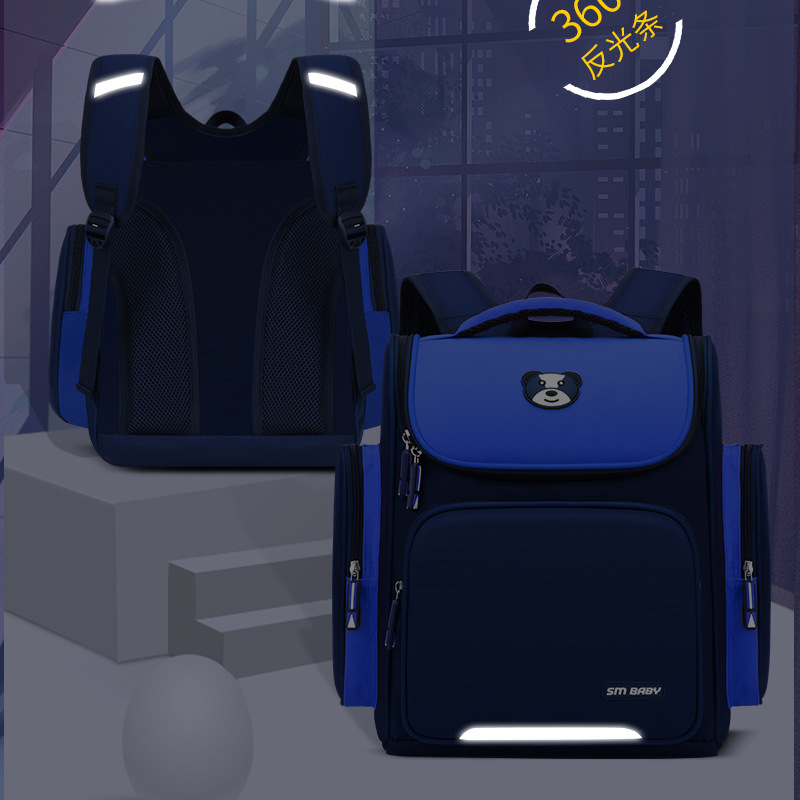 Mochila escolar para niños, estudiantes de primaria, niños y niñas, grados uno, dos, tres a cinco y seis, estilo coreano de 6 - 9 - 12 años de edad, mochila de hombro