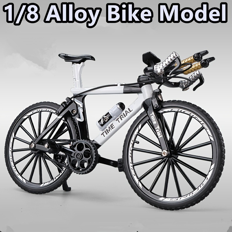 Alloy racing bike-white