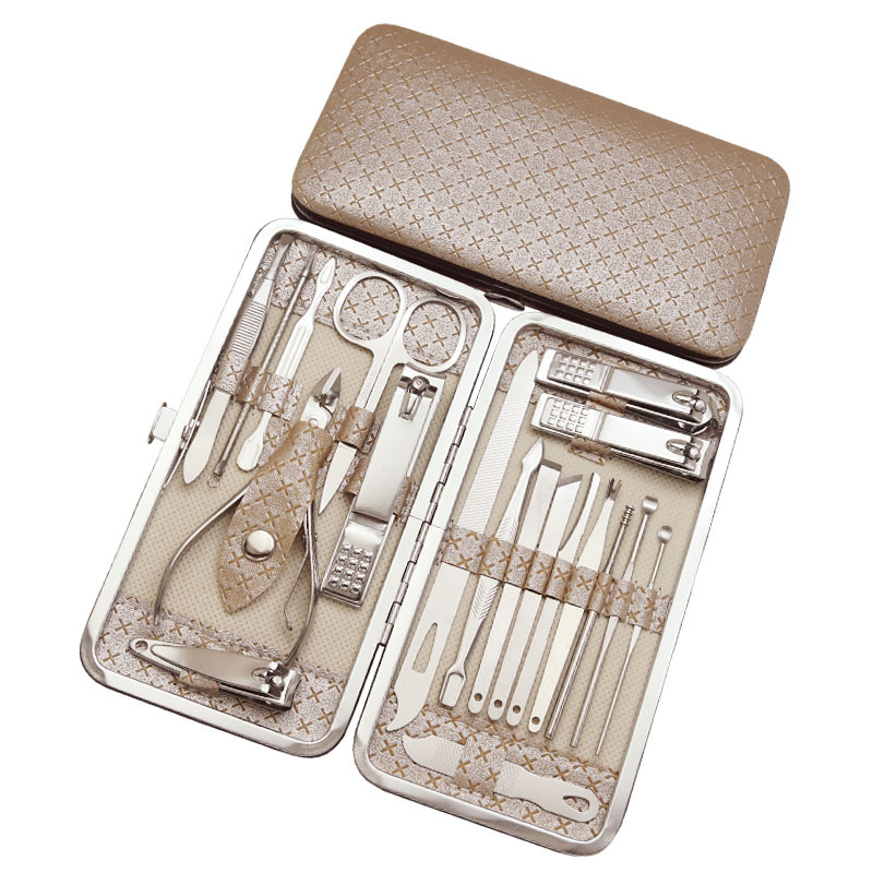 Nail clipper set Nailcutter regalos 19 piezas set Beauty set Nailcutter set