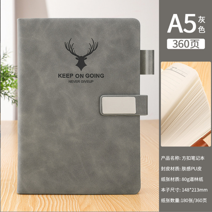 A5 cuaderno macarons color grueso bloc de notas de alto valor Libro de registro de reuniones de negocios Libro de anuncios al por mayor