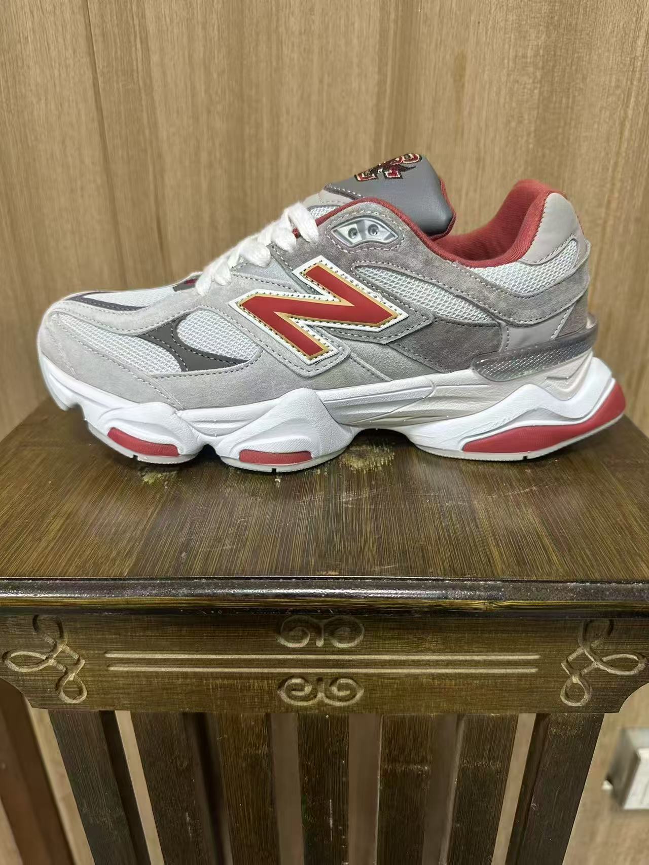 Zapatos Putian nb9060 zapatos de mujer originales puros Millennium Little Elephant Pezuña retro suela gruesa aumentada transpirable y resistente al desgaste zapatos de hombre para correr
