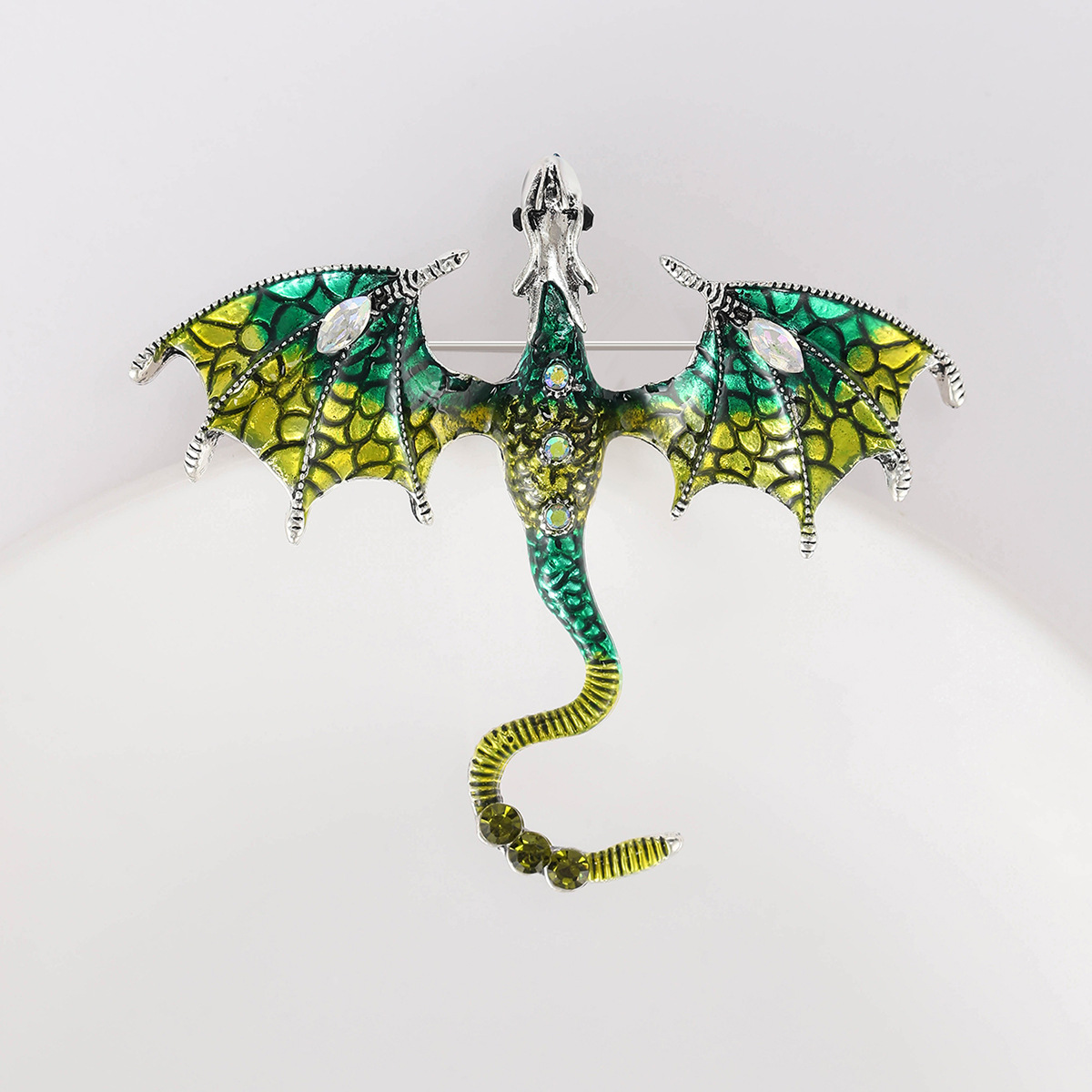 21g Weight Artificial Rhinestones Inlay Material Brooches Classification Banquet, Party, Street Occasion Alloy Material Animal Pattern Women's Gender Enamel Design Casual Style Casual Pin Animal Alloy Enamel Artificial Rhinestones Women's Brooches 23