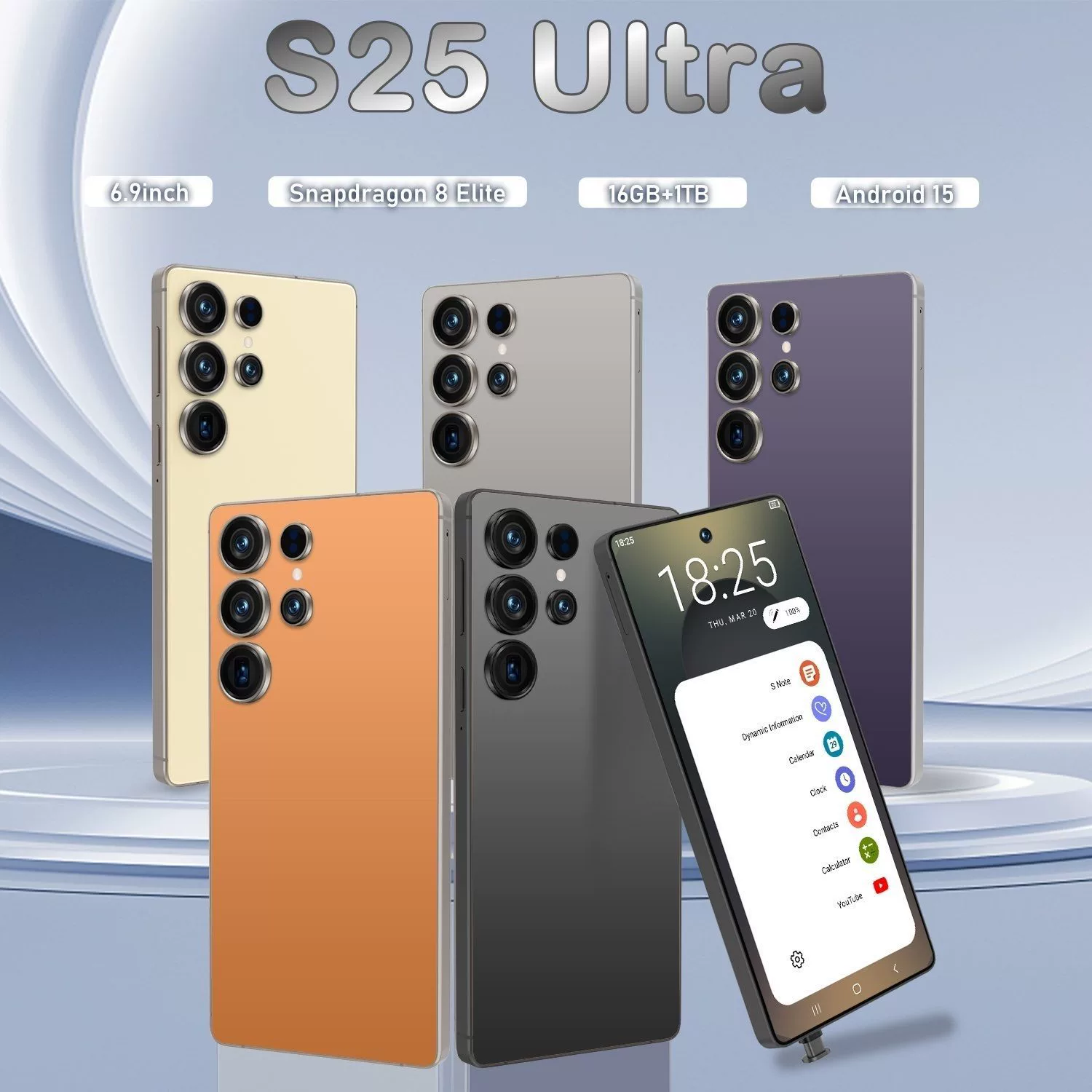 Сargo кросс-б border смартфон S25 Ultra встроенная ручка 4G 6.75 дисплей 3+64 модель TK горячая эксклюзивная
