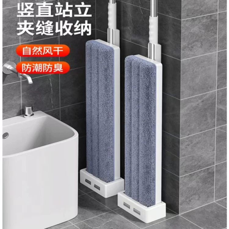 Новинка 2025 года: плоская швабра без помощи рук, большая, 42 см, для дома, ленивая швабра для мытья полов, чистящая салфетка для одного раза протирания.