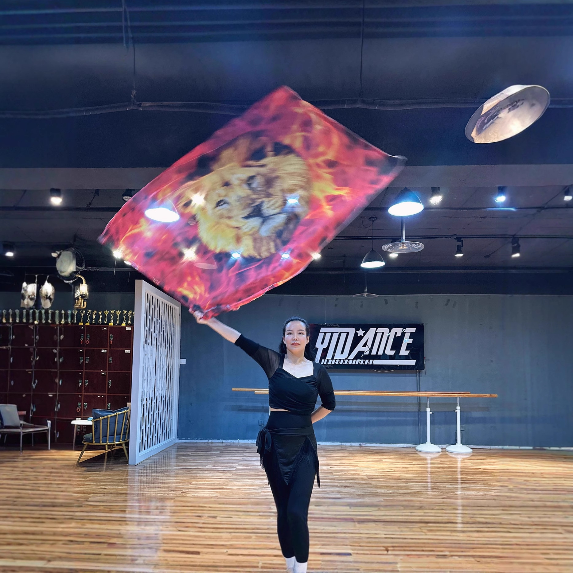 New Style Praise Flags Stage Costumes Performance Props Worship Flags Belly Dance Oriental Dance Worship Flags Wholesale Manufacturer