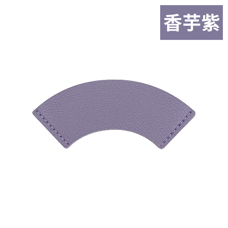 Cross-border en stock personalizable LOGO de cuero en forma de corazón marcador pegatinas amor marcador de cuero pu marcador pequeño lote al por mayor