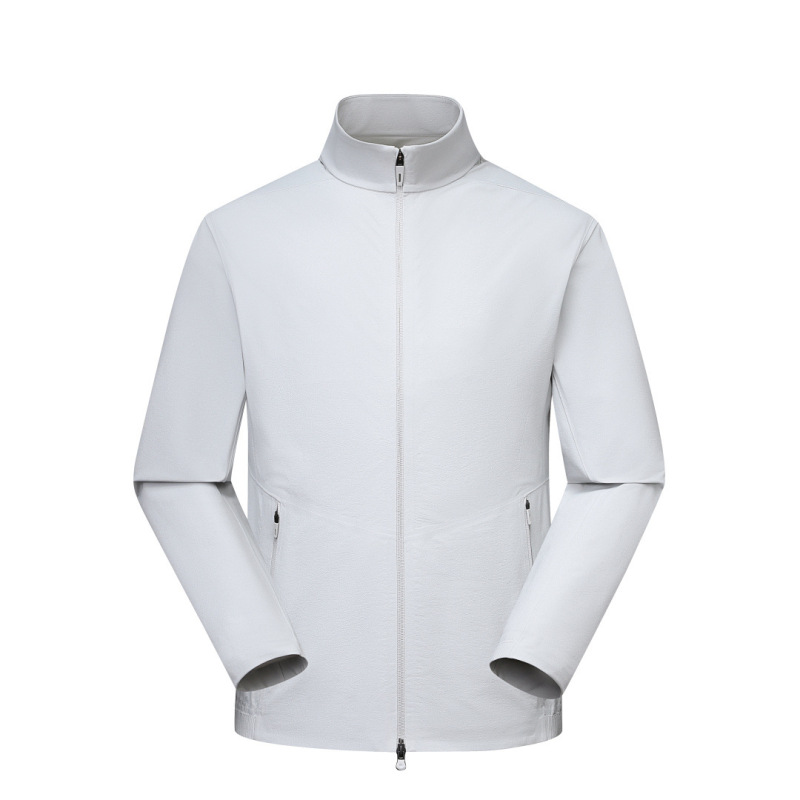 Same Style as Dijia, Spring and Autumn Men's Softshell Outdoor Sports Windproof and Waterproof Jacket, Stand Collar Jacket, Sports and Leisure