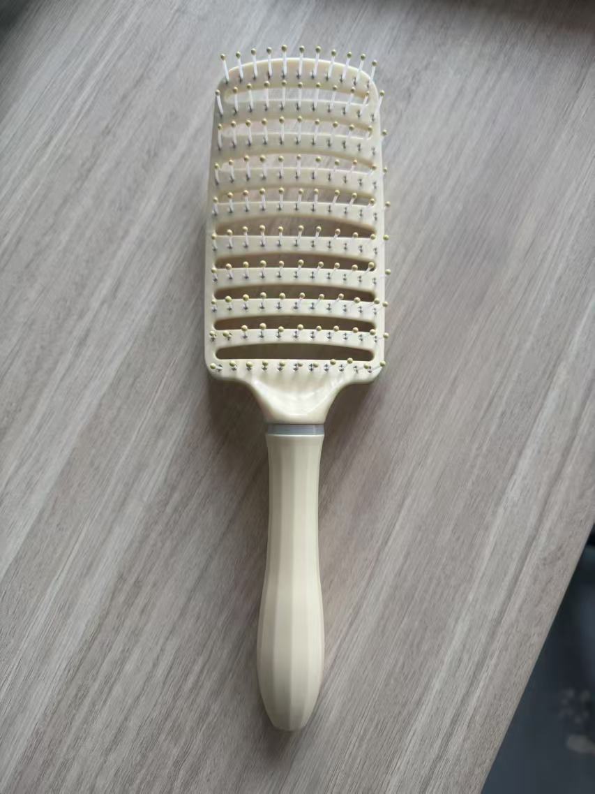 Cabello flojo peinado peinado costillas peinado seco y húmedo doble uso gran curva pein de masaje airbag airbag peinado