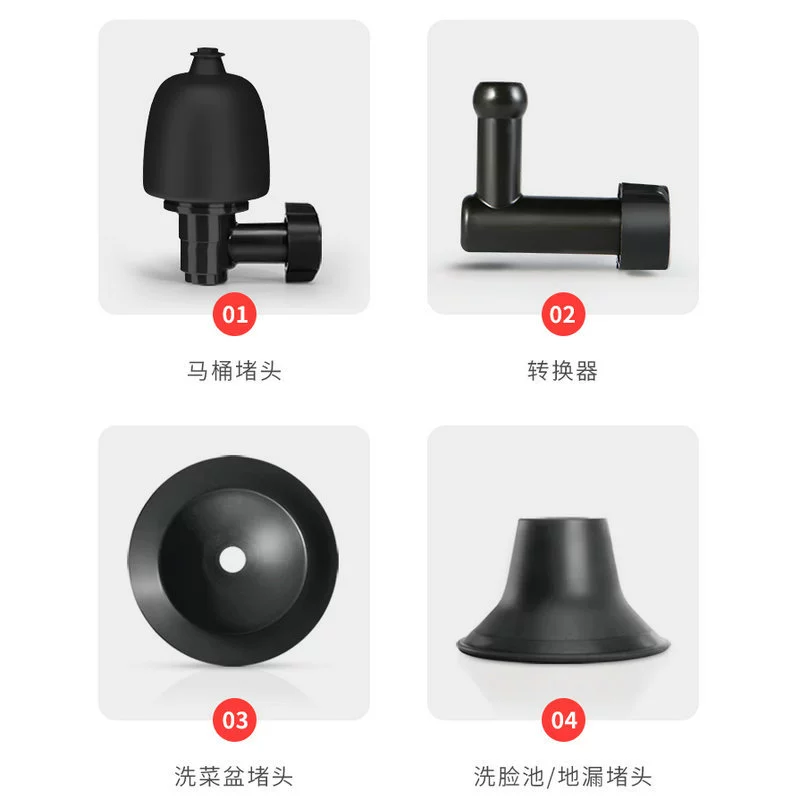 Hu Xing vigorously toilet dredge toilet toilet pipe blocked high pressure one shot household sewer