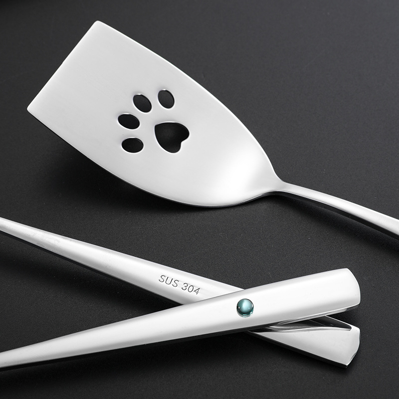 304 cubiertos de acero inoxidable cucharas comunes cucharas de buffet cucharas de comida de hotel cucharas de carne de carne de cocina cucharas