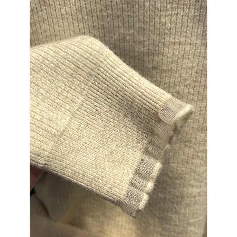 KANING medio cuello alto forrado de lana engrosada suéter mujeres Otoño e Invierno borde de encaje de una pieza de terciopelo de punto camisa de fondo
