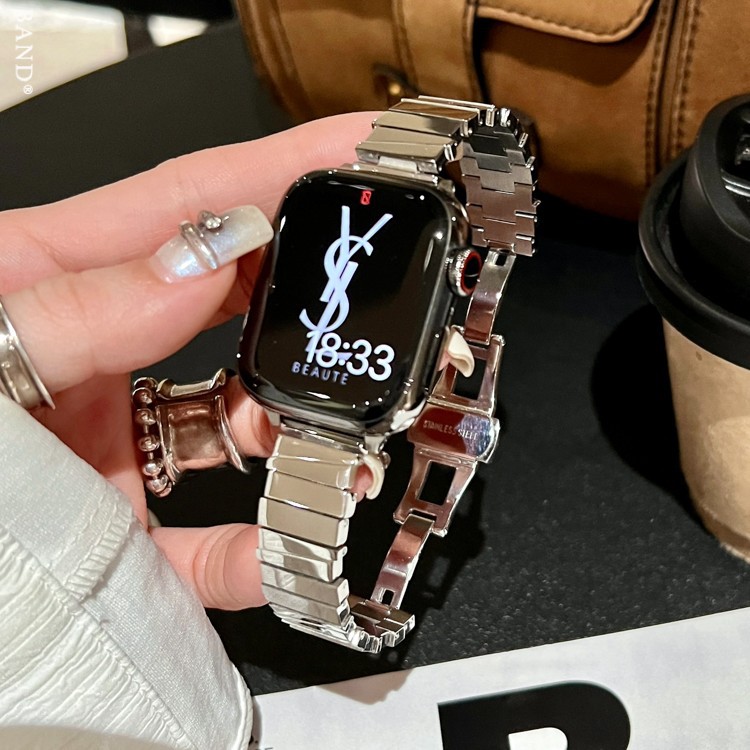 Suitable for Iwatch11 Generation New S9 Summer Iwatchse Apple Watch 745 Generation Se21 Watch Strap S10 Female