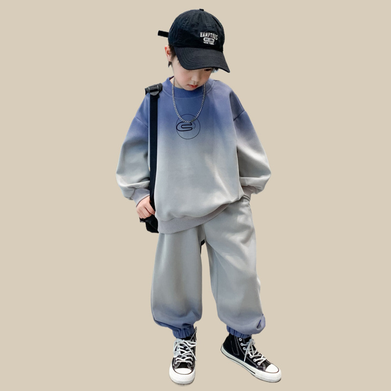 Boys Outfit Set For Autumn And Spring Comfortable Sportswear_voghion.com