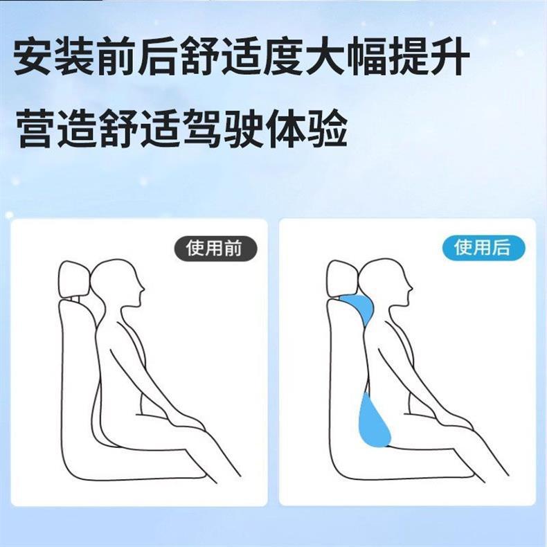 Suitable for Leapmotor A10 headrest, neck pillow, lumbar support, same model as sold in the mall, suede pillow, cushion, car interior accessories