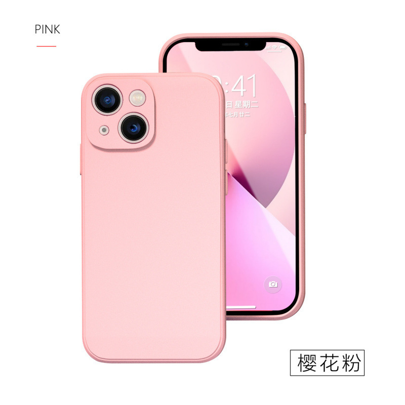 Pd5はアップル13携帯ケースiPhone14純色tpuソフトケース12フロスト全包保護カバー15PROMを適用する|undefined