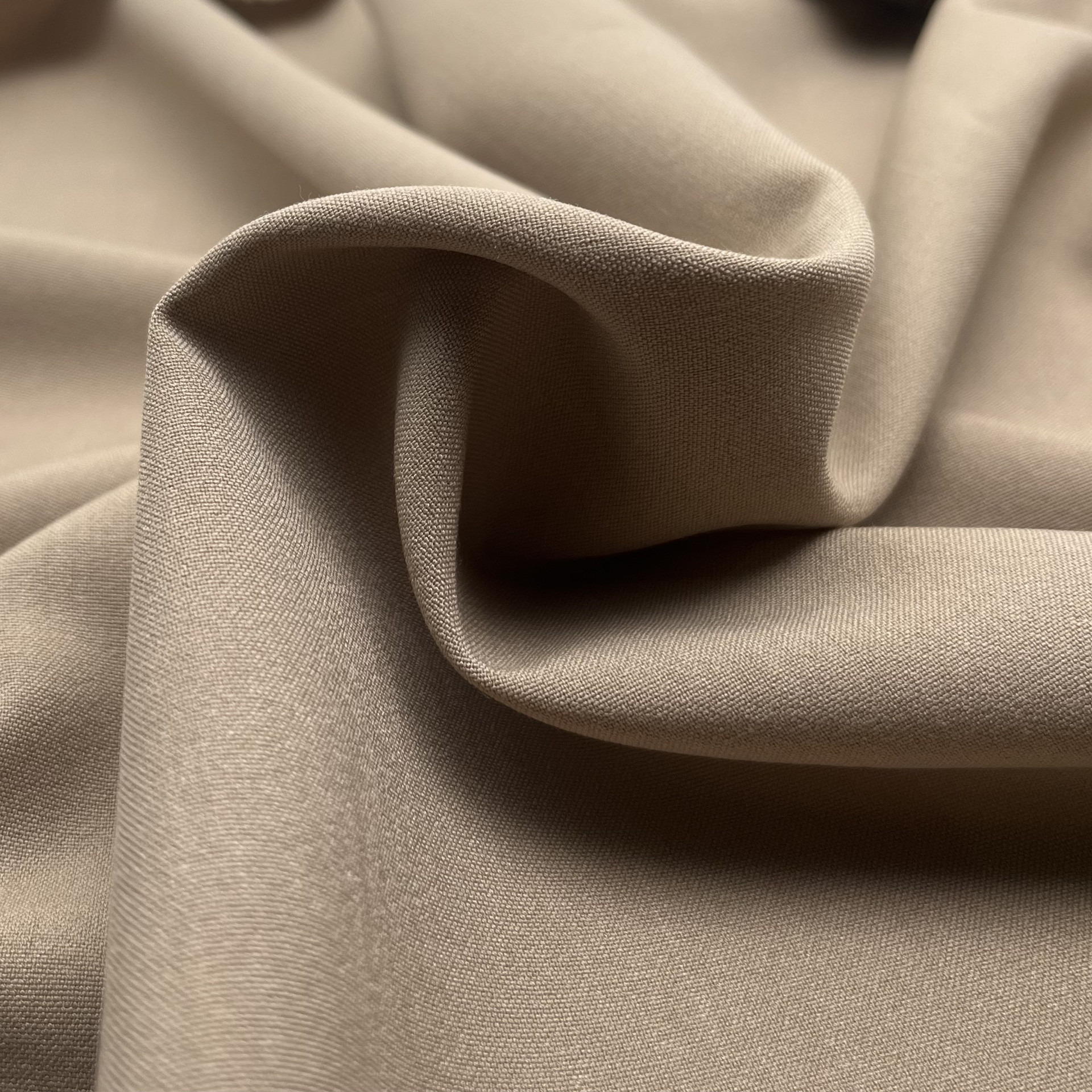 休閒闊腿褲褲裝布料 素色TR彈力平紋紋西裝面料 制服褲子面料