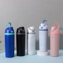 新款热销时尚不锈钢保温杯纯色简约高颜值汽车杯便携保冷咖啡杯