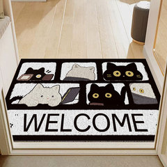 入戶門地墊刮泥蹭土絲圈地墊家用可裁剪進門腳墊易打理防滑門墊