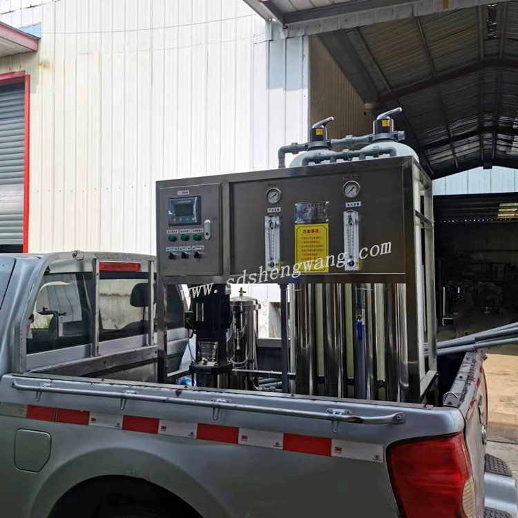 胜王水处理 反渗透一体化纯净水设备 酒店直饮水净化制取