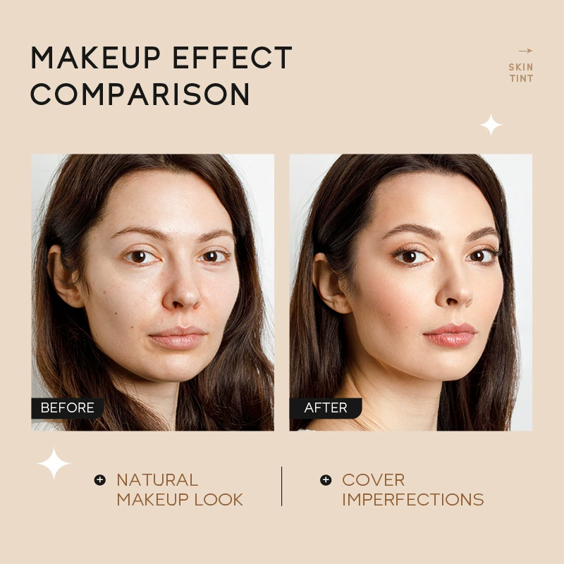 Версия TEMU производителя Laikou Laikou Laoco Skin Skin 30 г (шприц) крем ремонт 9-цвет пред -крема макияжа